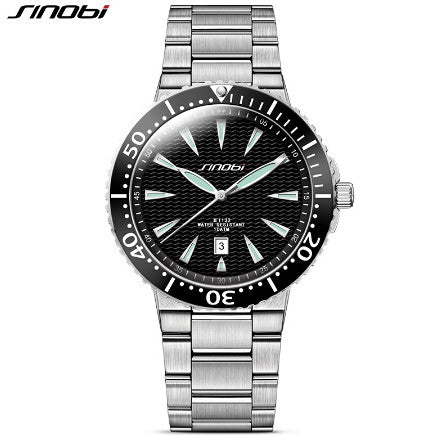 luxury men's watch 10Bar diving light watch