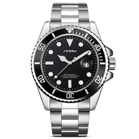 Luxury automatic date-steel Men's Watch