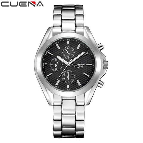 CUENA Luxury Brand Men's Watches Stainless Steel