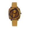 Men's Natural Wooden Quartz Watch  + Box