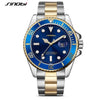 Luxury automatic date-steel Men's Watch